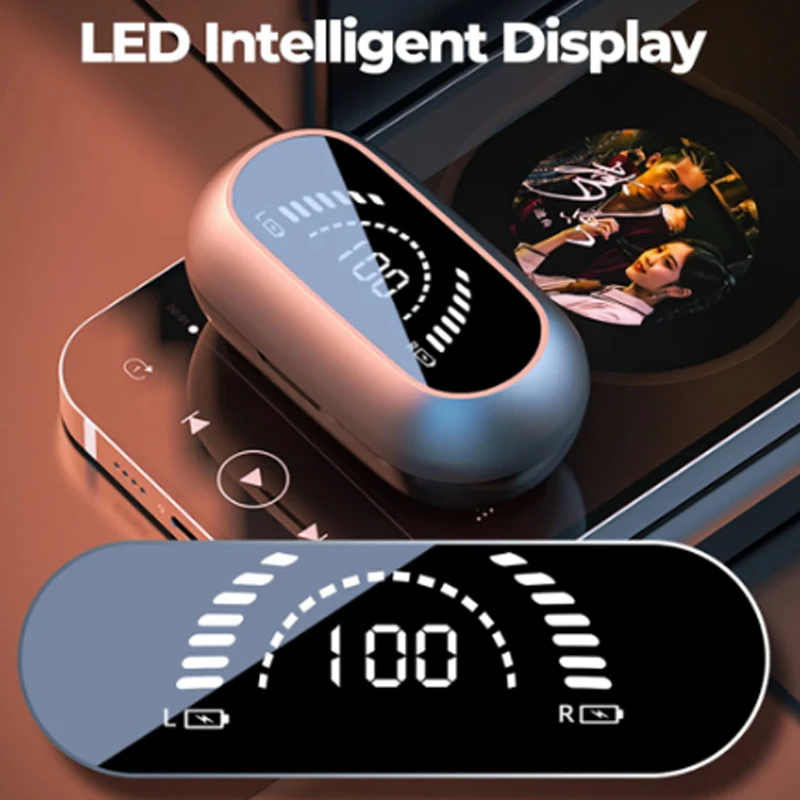 Per Motorola Moto E40 Moto E40 Motorola Moto E 30 40 E20 E30 E40 Auricolare A Conduzione Ossea Bluetooth-Compatibile 5.2 Clip Per L'Orecchio