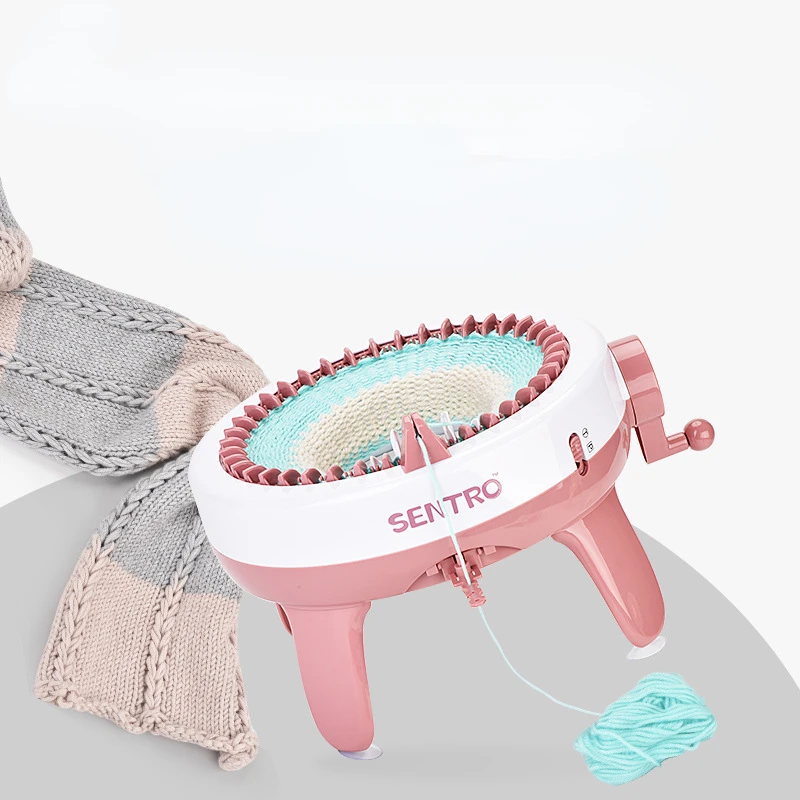 Sentro Knitting Machine Craft Project 40 Needle Hand Knitting Machine Kit  for Knitting Craft Such as Scarves/Hats/Sweaters/Glove - AliExpress