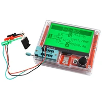 Multi-Meter Transistor Tester Kit TFT Diode Triode Capacitance Meter LCR ESR NPN PNP MOSFET LCR-T7 T1 T4 1