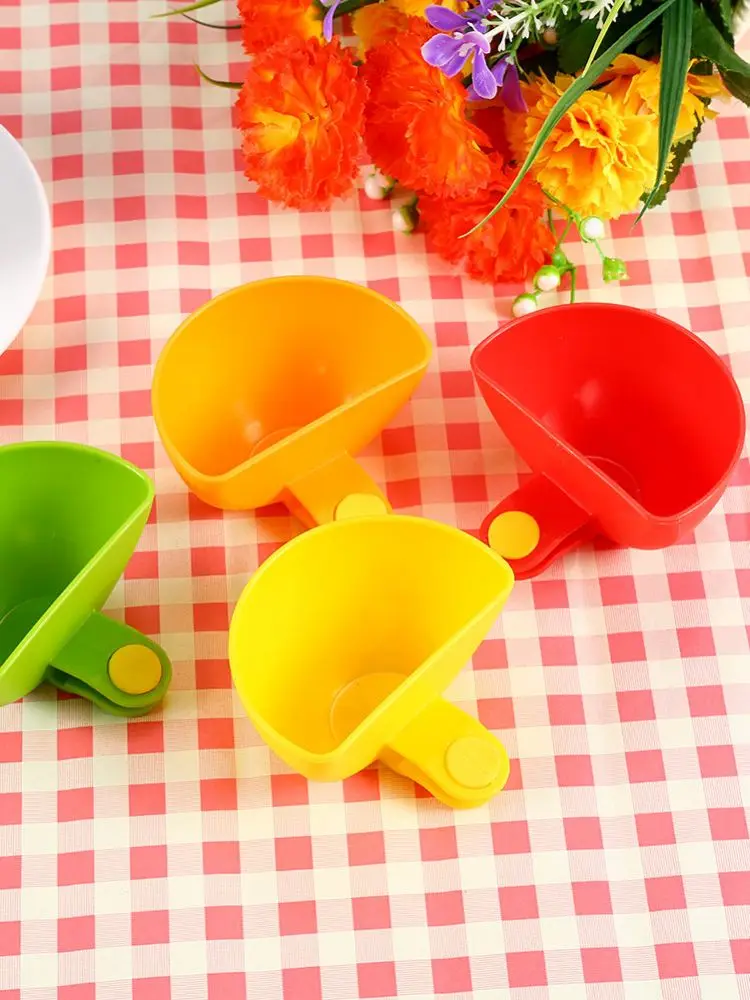 4PCS Salsa Bowl Set Plastic Serving Dish