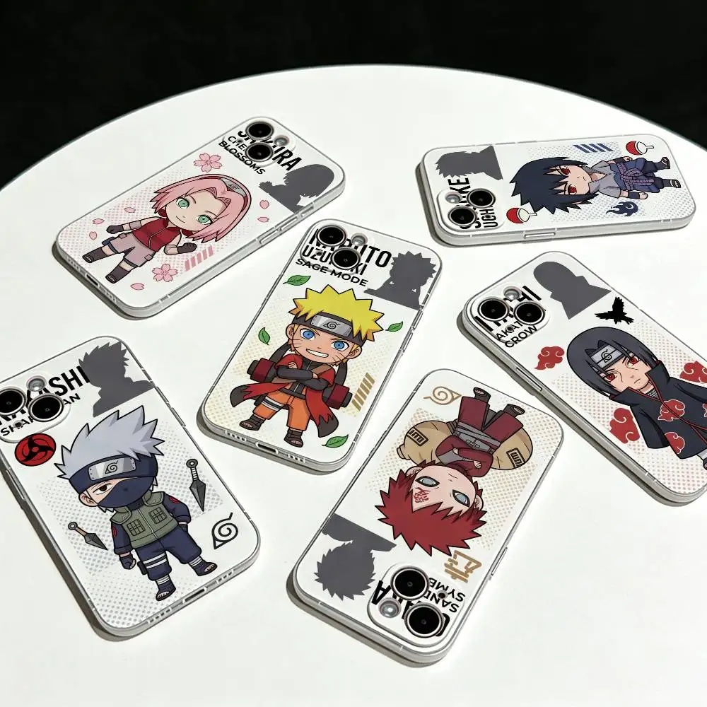 Naruto Anime Ultra Clear TPU Slim Shockproof Phone Case