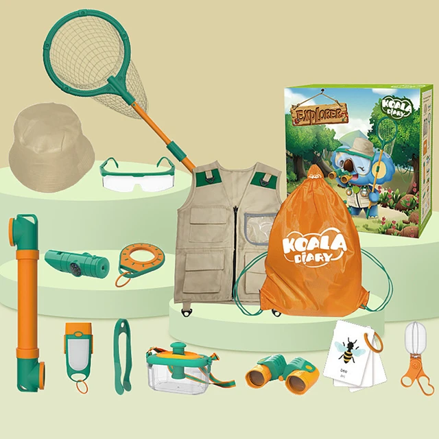  Safari Kidz - Kit de explorador al aire libre – Juego