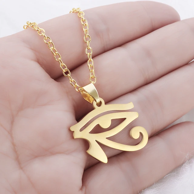 Pyramid x Eye of Horus Pendant – AFRIKAN ATTIRE