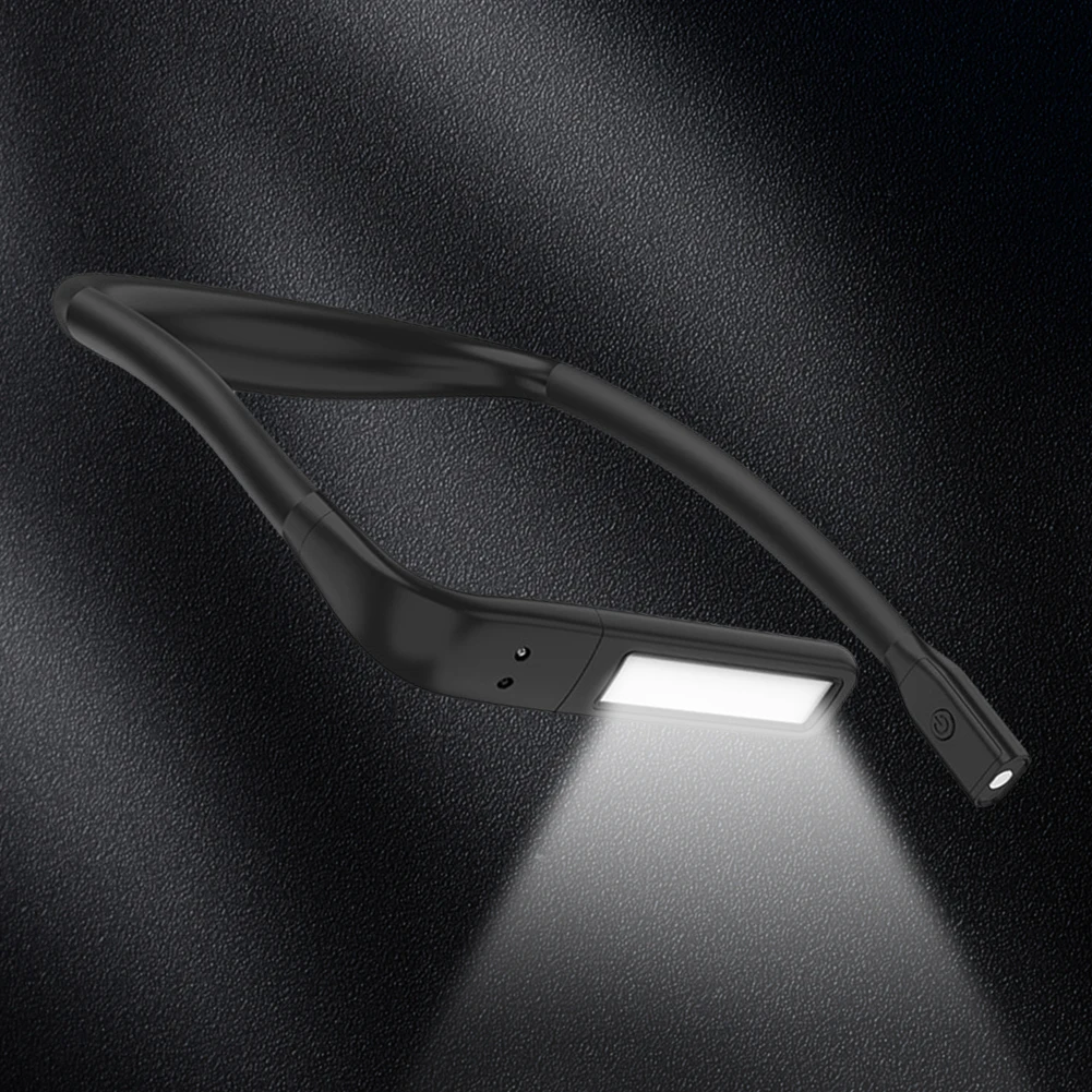 

LED Desktop Reading Light USB Charging Hanging Neck Reading Light Lightweight 3 Light Colors for Bedroom Living Room Study Room
