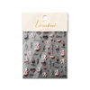 1 Sheet 5D Realistic Relief Withered Rose Angel Devil Demons Dark Doll Adhesive Nail Art Stickers Decals Manicure Ornaments 6