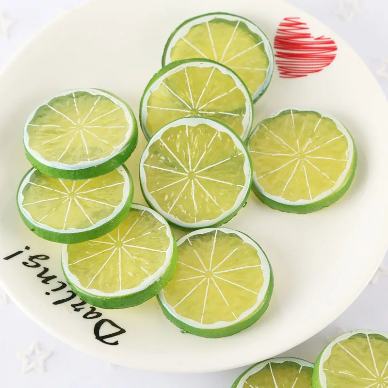 Artificial Fruits and Vegetables 5PCS 5cm PVC for Christmas Kitchen Wedding