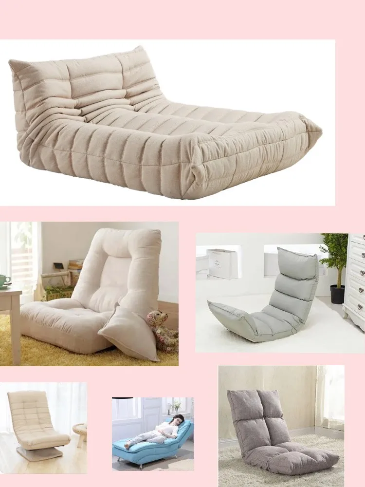 sofa preguicoso dobravel com dobradica cama encosto 03