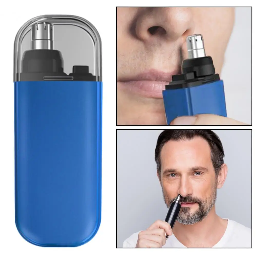 남녀공용 전기 코 헤어 클리퍼, 정밀 코 헤어 트리머, USB 충전식, 방수 코 귀 헤어 클리퍼, 먼지 포함