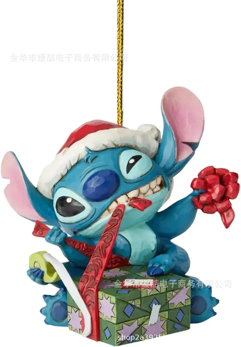 Christmas Tree Ornaments Cartoon Disney's Lilo & Stitch Car Rear View  Mirror Acrylic Flat Bag Hang Pendant Kids Toys Party Decor - AliExpress