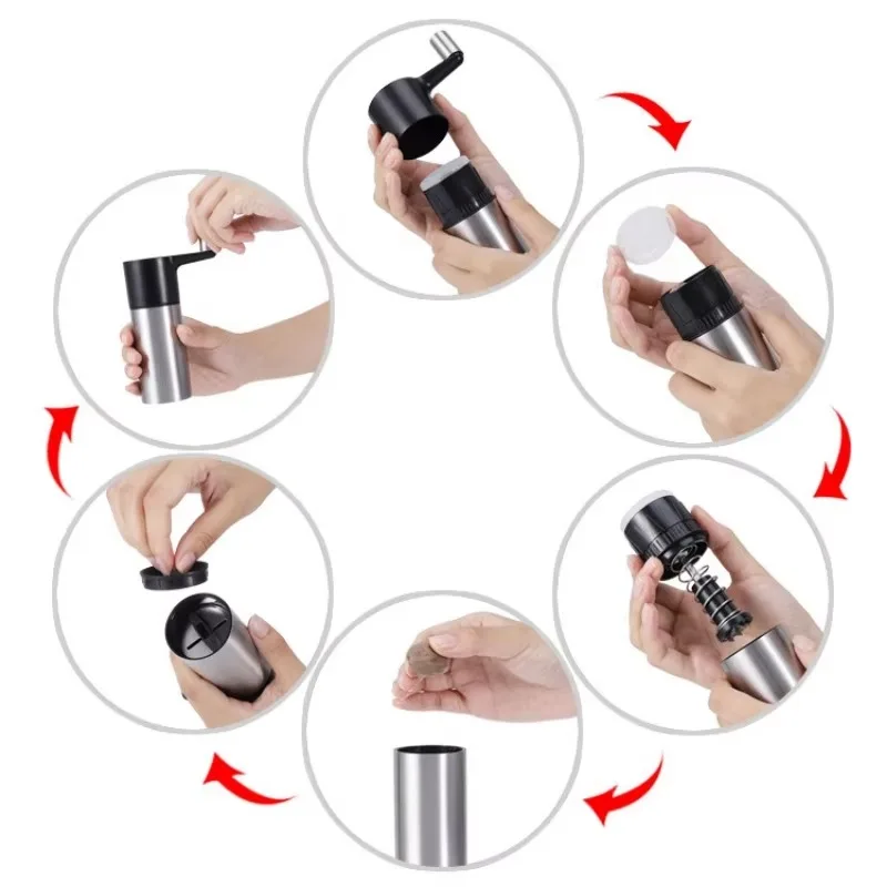 Metal Nutmeg Mill Grater Grinding Nut And Hard Spice Hand Operated Manual Grinding Machine Crushers Kitchen Tool Accessories