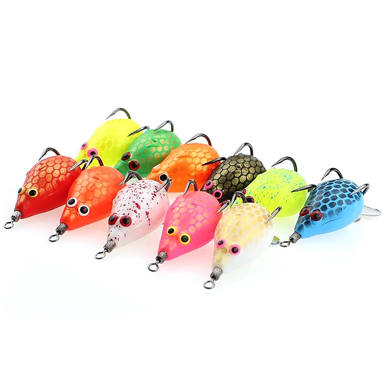 Alta Qualità 1Pc Mini Thunder Frog 3.3Cm 4.5G Luya Hollow Thunder Frog Sommergibile Thunder Frog Thailand Style