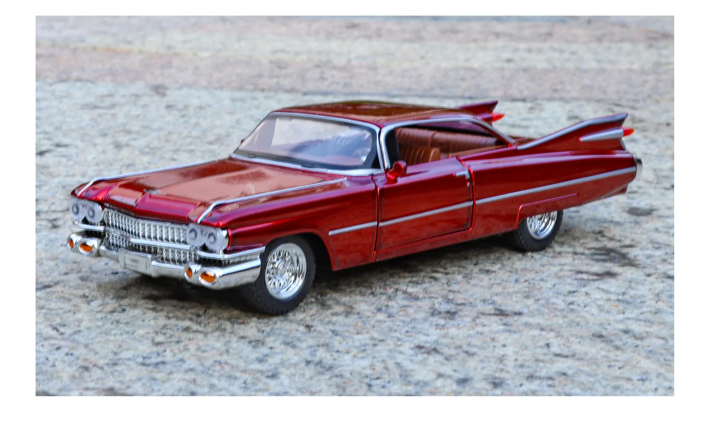 1:32 Cadillac Eldorado Biarritz Series Alloy Car Model Sound Light