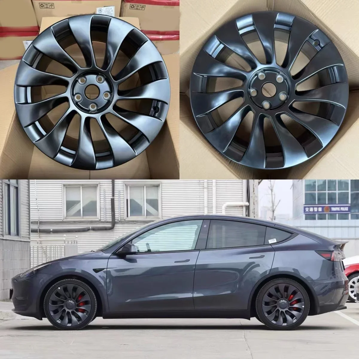 High Quality Alloy Wheels Rims 5 Holes 19 20 21 Inch 5x114.3 For Teslas Model 3 Y