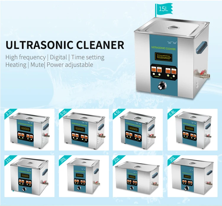 5L 15 Liters Commercial Ultrasound Jewelry Diamond Polishing Cleaning Machine Vinyl Record Filter Ultrasonic Cleaner 6