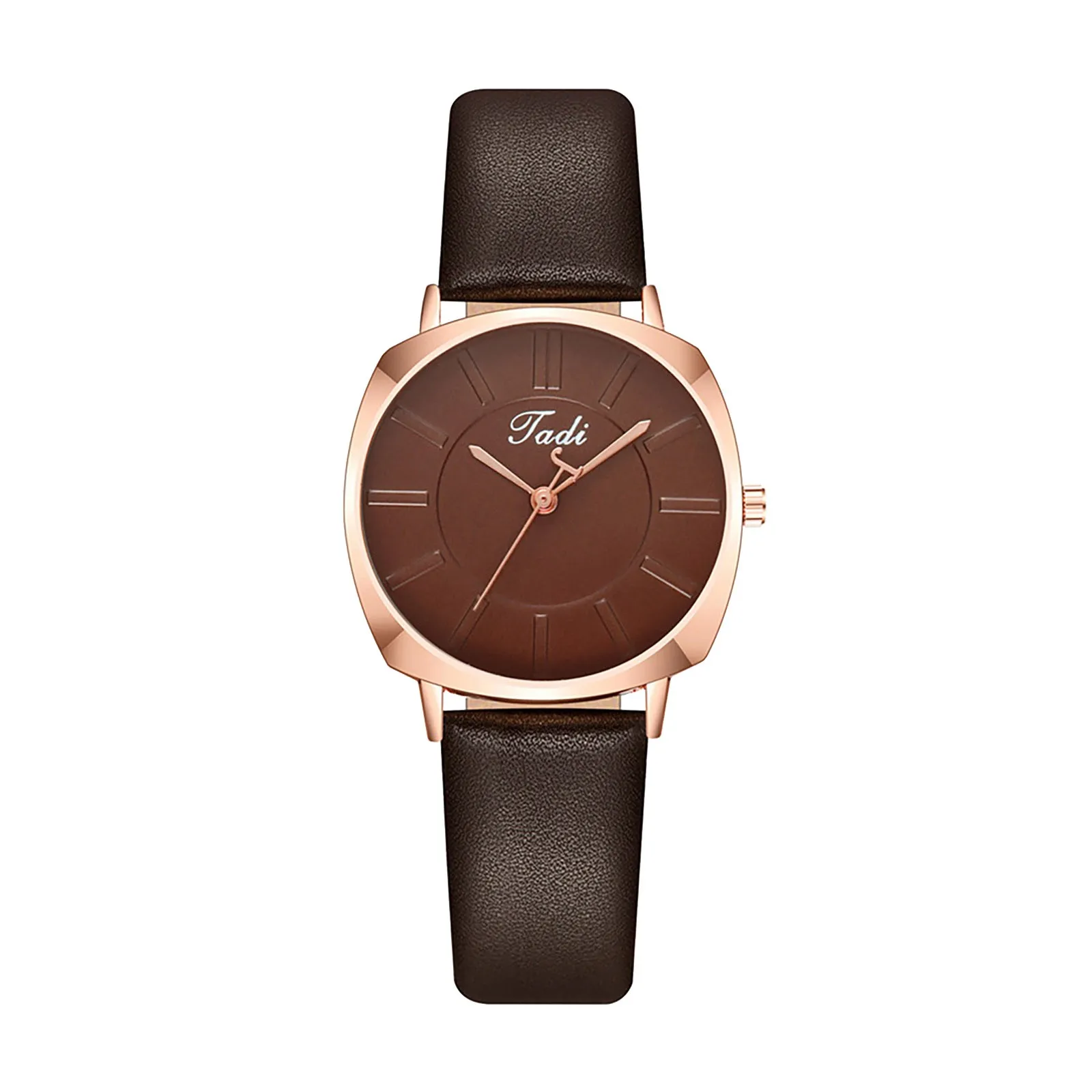 

Fashion Watches For Women Simple Ladies Analog Quartz Digital Watches Casual Round Dial Leather Strap Wristwatches Reloj Mujer