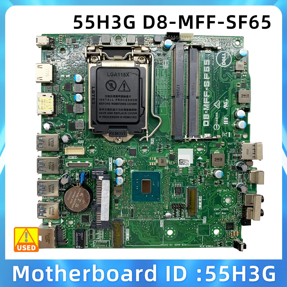 

FOR D8-MFF-SF65 DELL DELL 3050 5050 7050 Mini Small Motherboard 55H3G C03M2