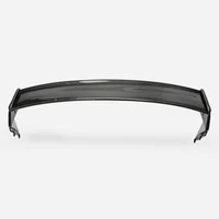Car Rear Spoiler for Mini R50 R53 R56 JCW Black Carbon Fiber Glass Car Rear Trunk Roof Window Wing Lip for R56 Car Styling 5