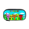Cartoon Sprunki Anime Pen Box Bag for Student Big Capacity School Supplies Zipper Game Pencilcases Children's Birthday Gift 3