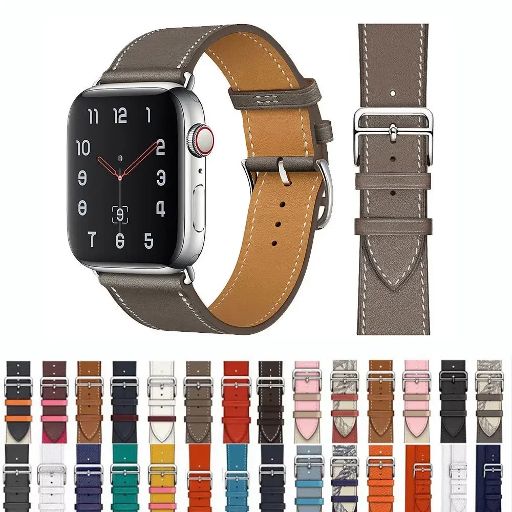 Premium Leather Watch Straps - Elegant and Versatile Replacement Bracelet