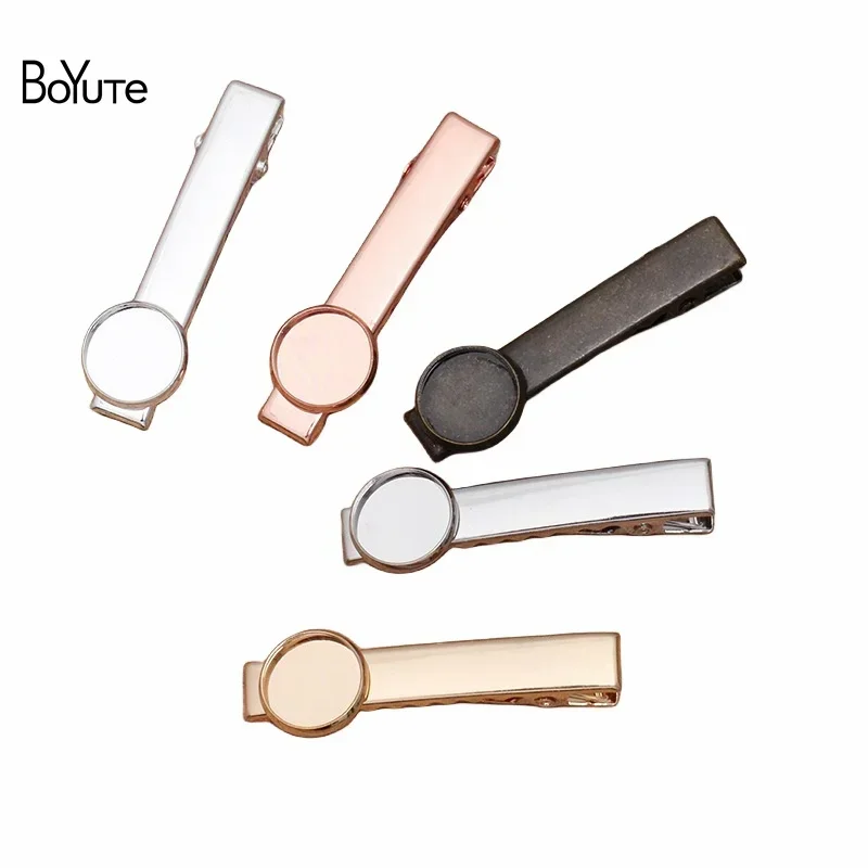 

BoYuTe (10 Pieces/Lot) Fit 12MM Cabochon Blank Hair Clip Base Settings Vintage Style Women Hair Accessories Diy Materials