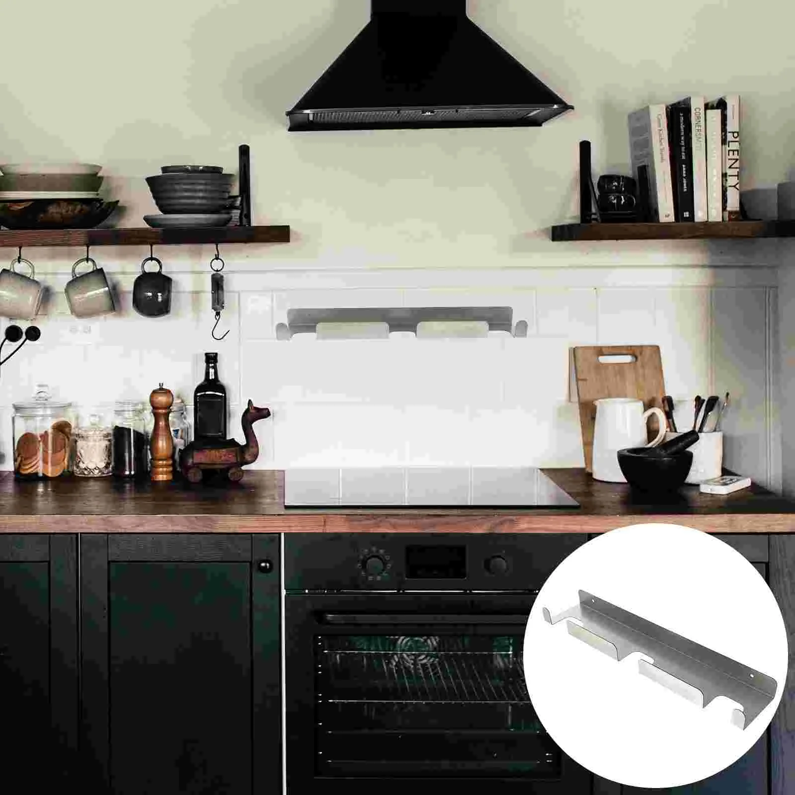 Storage Mat Sundries Holder Pizza Tool Rack Wall Hanging Durable Basket Home Decoration