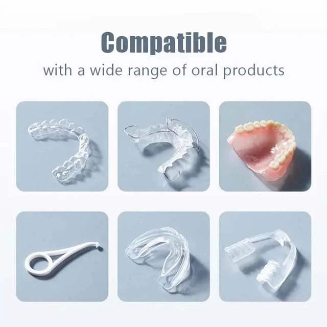 Xiaomi MIJIA Electric Braces Box Cleaning Box Multifunction Invisible Retainer Denture Clean Machine Jewelry Orthodontic Cleaner 5