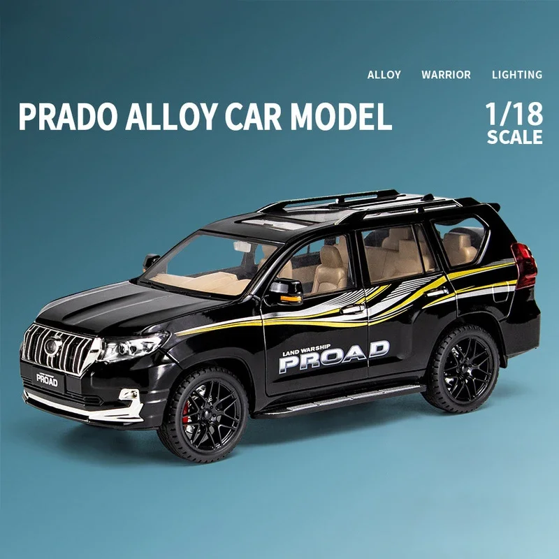 LAND CRUISER PRADOランドクルーザー プラド 1/18 トヨタ特注 1/18 トヨタ ランドクルーザー プラド ホワイト 150