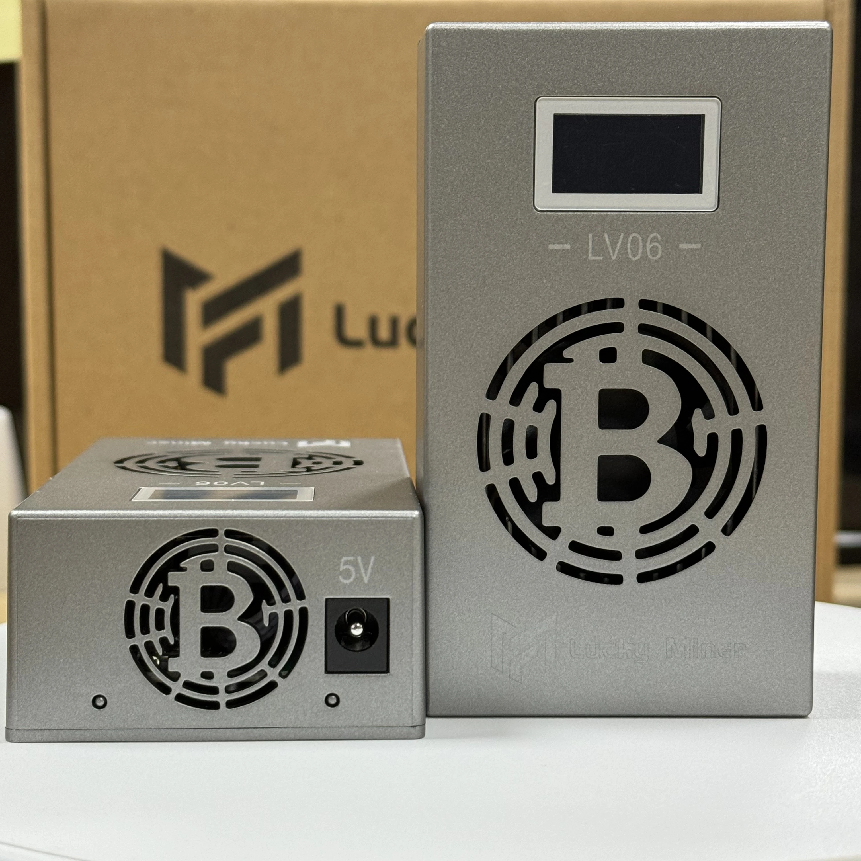 

Bitcoin Miner Lucky Miner LV06 V6 Solo BTC miner SHA-256 500GH/S BM1366 BTC BCH DGB BSV Lottery Machine btc miner machine