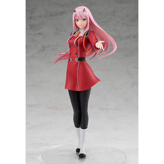 Zero two, a stunning and lifelike character from darling in the franxx