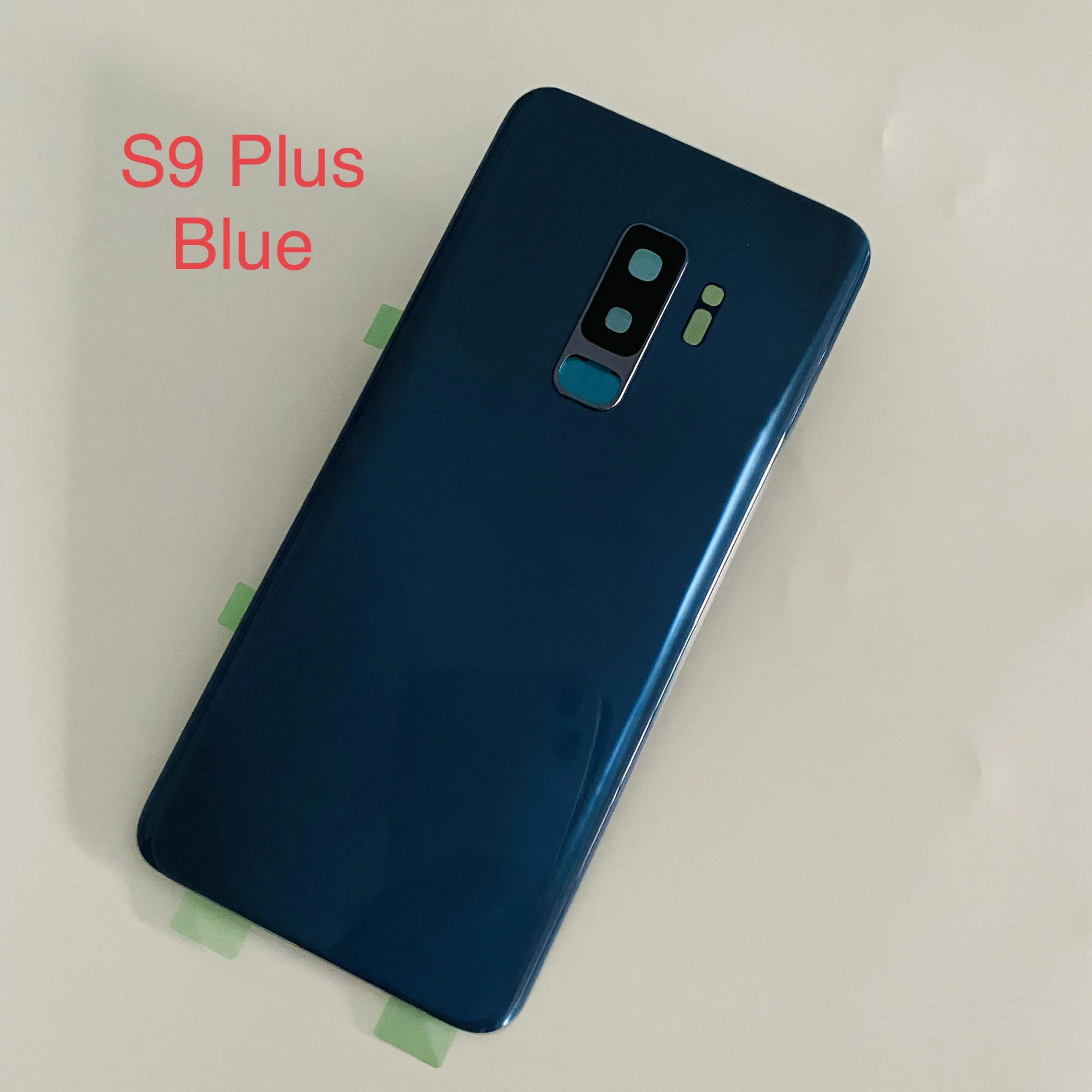 

SAMSUNG Back Battery Cover For Samsung Galaxy S9 Plus s9+ G965 SM-G965F G965FD S9 G960 SM-G960F G960FD Back Rear Glass Case