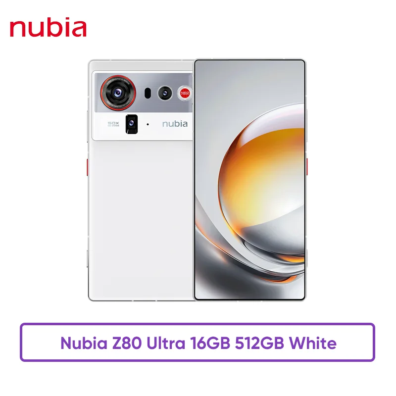 2025年新型nubia Z80 Ultra 5Gスマートフォン グローバル版 Snapdragon
