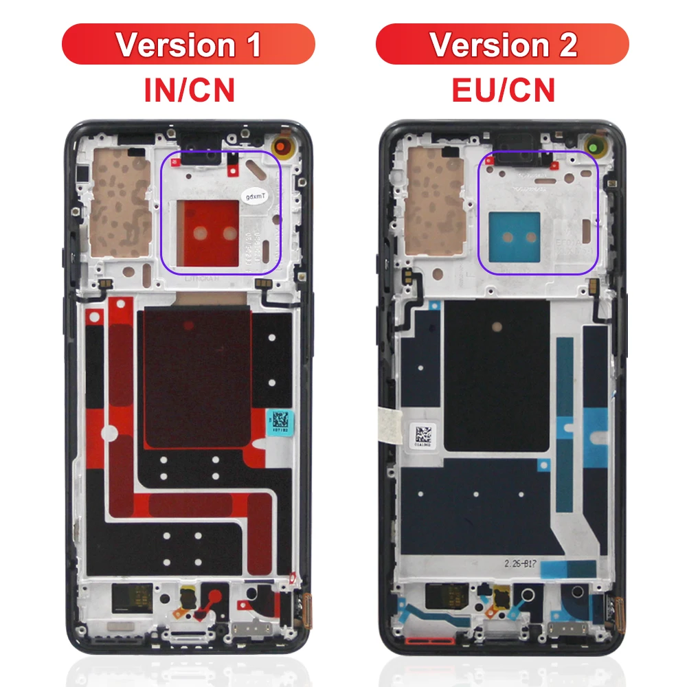  ִ LCD ġ ũ Ÿ ÷ ü , AMOLED ÷, OnePlus 9 LE2113, 1 + 9 ũ LE2111