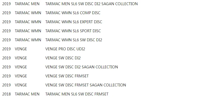 Schaltauge für Specialized S182600003 Tarmac Sl7 Expert Venge Men Sl6 Sw Comp My18 Road Disc Steckachse (Shimano-Standard) – Detail 3