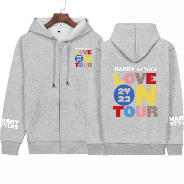 HARRY STYLES LOVE ON TOUR 2023 ZIP UP HOODIE