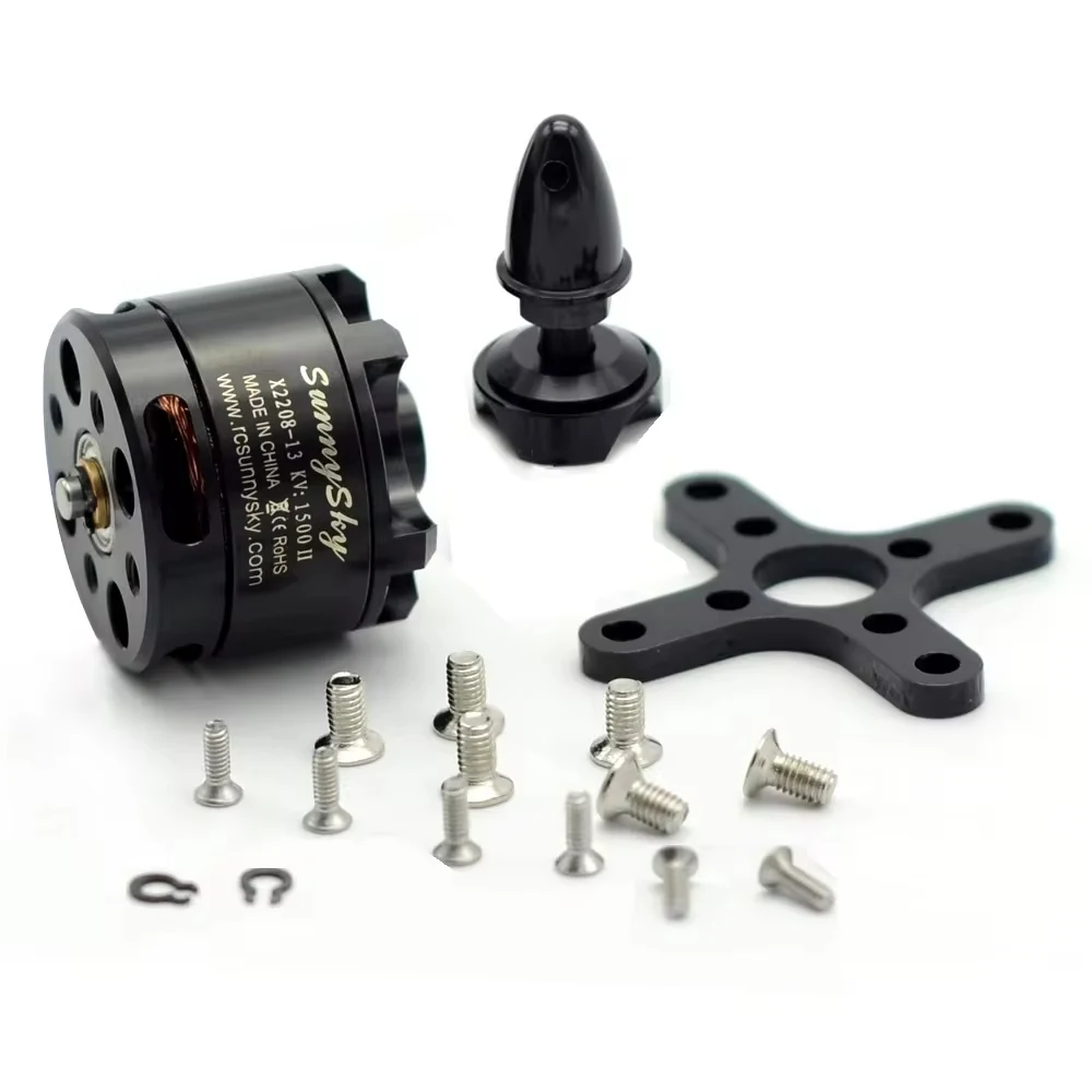 4pcs/lot SunnySky X2208 2208 1100KV 1260KV 1500KV 2600KV Brushless Motor KV1260 For FPV RC Airplane Parts