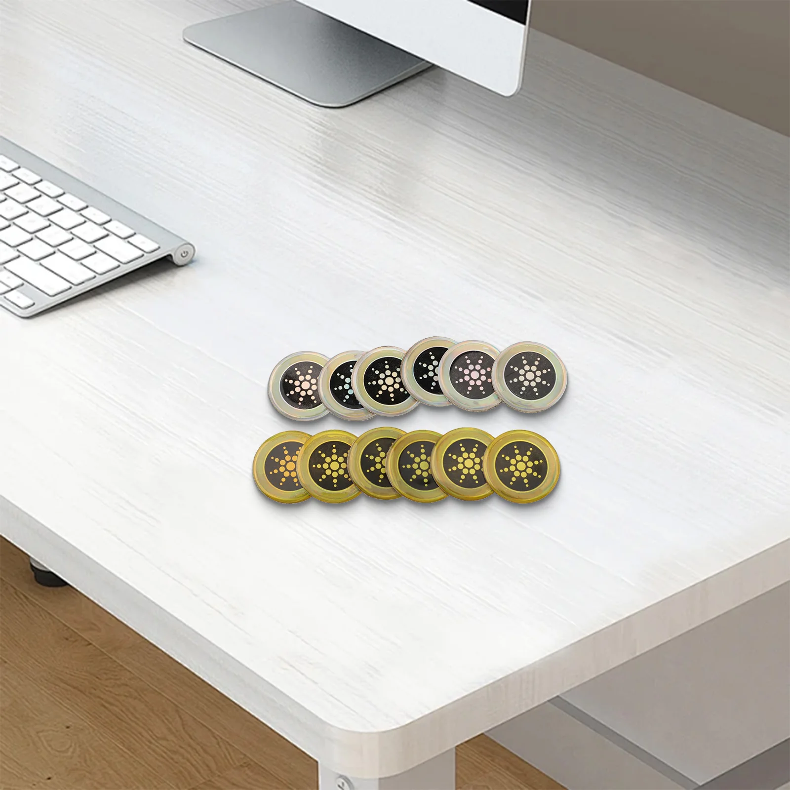 28*28MM Mobile Phone Stickers EMF Protection Stickers Comprehensive Device Safety Effortless Application Process
