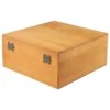 Wooden Storage Box Pine Rectangular Flip Solid Wood Box Handmade Craft Case Wooden Jewelry Storage Box Home Decoration 4