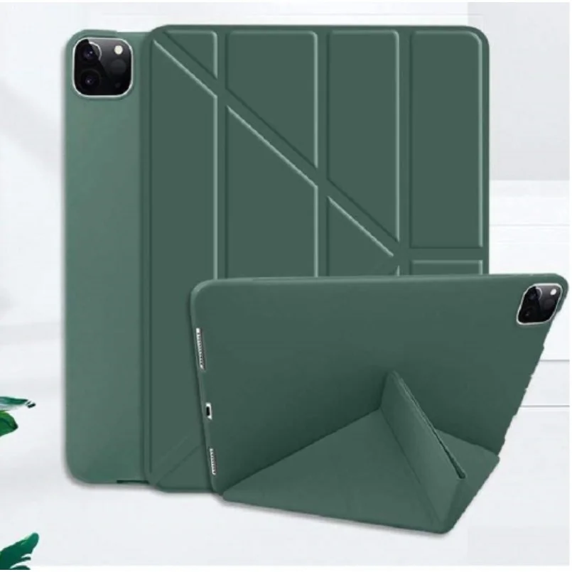 

For Xiaomi Redmi Pad SE 2023 11"Mi Pad 6 Pro/Redmi Pad 10.61 Silicone Soft Back Ultra Slim PU Leather Smart Cover