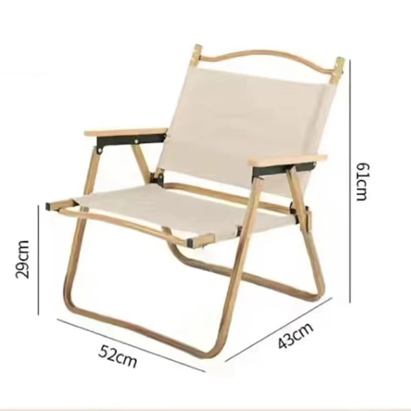 Outdoor folding chair, camping chair, ultra portable stool, picnic beach chair, leisure picnic back chair, fishing chair