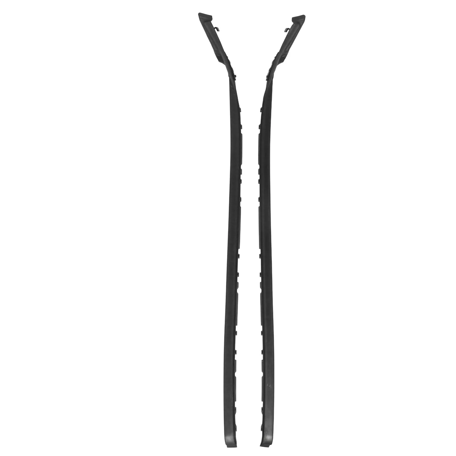 2PCS Roof Drip Windshield Moulding Kit Left Right Wear Resistance 75551‑53020 for IS250 IS350 IS‑F