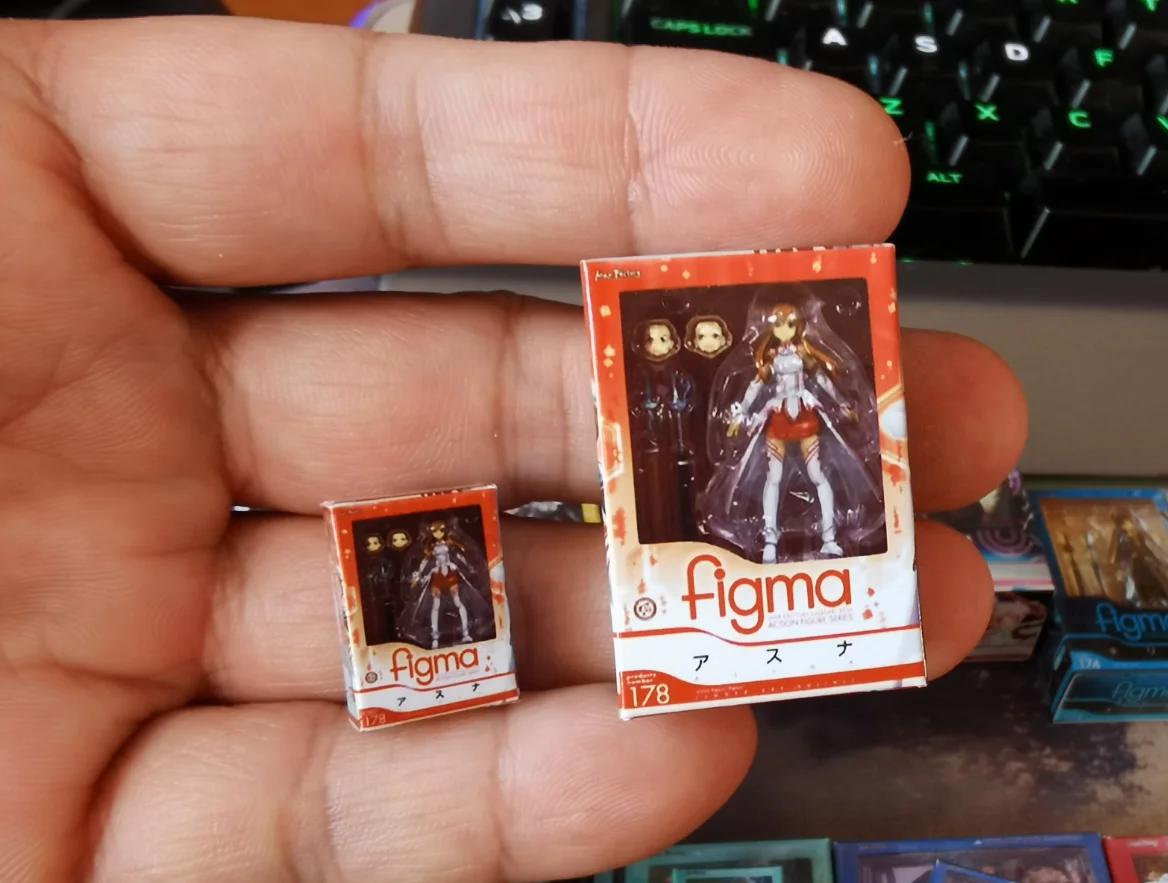 No74完全オリジナル品ボディのみ1/12スケール１／１２Figmaフィグマ 1/12 1/6 Ultra Realistic Printing FIGMA Model Box No Figure