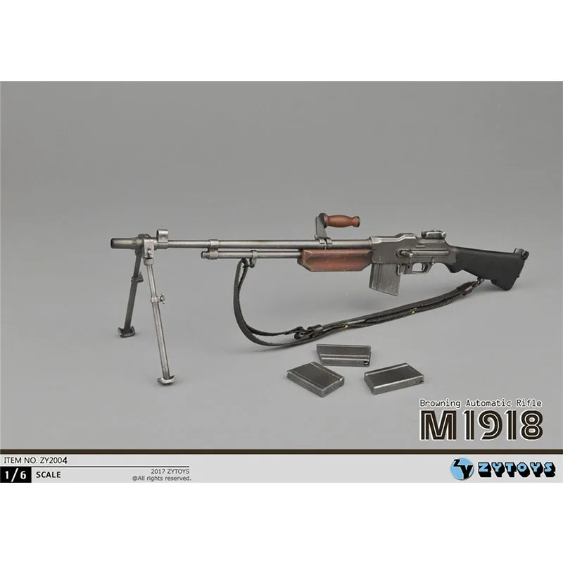 M1918 Browning Bar Automatic Rifle 1/6 Scale Light Machine