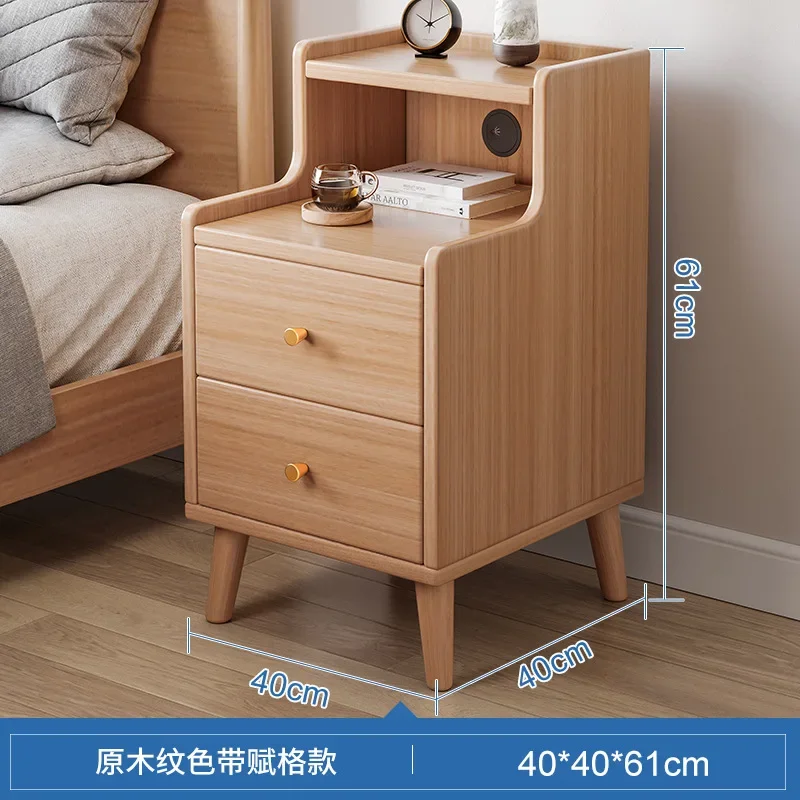 

2023 Year New Aoliviya Official New Narrow Bedside Table Simple Modern Storage Rack Small Bedroom and Household Simple Small Cab