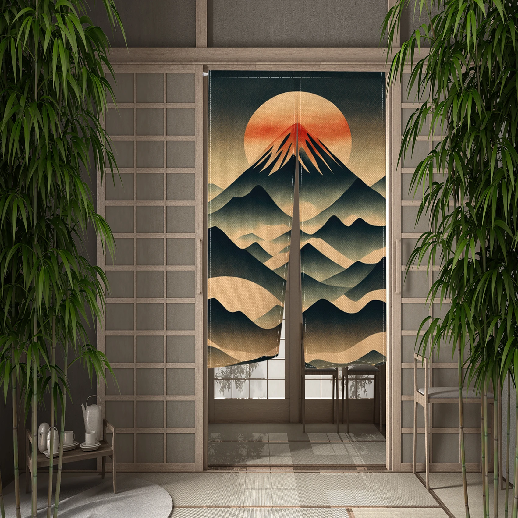 noren japonais long 6