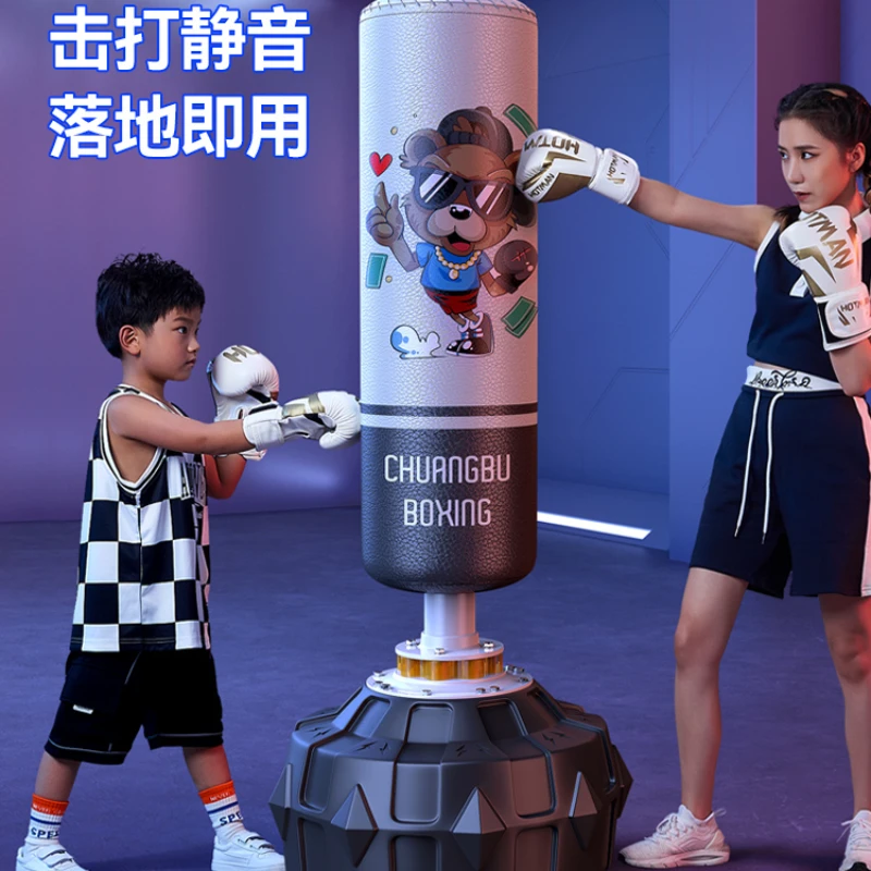 

Sandbag Boxing Household Tumbler Sanda Vertical Sandbag Adult and Children Fight Focus Mitts Taekwondo Training Equipment