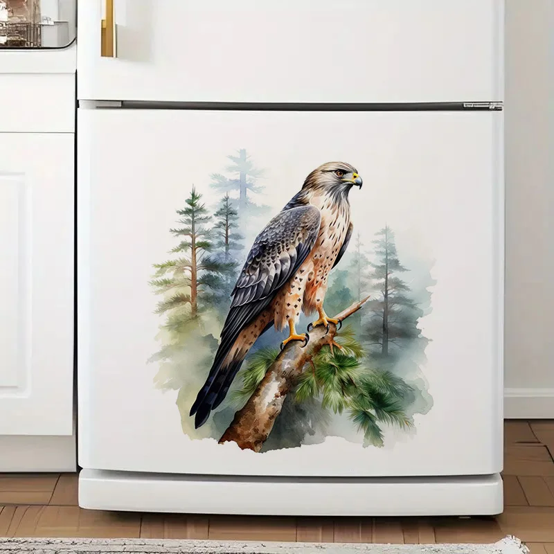 Wall stickers Pretty Falcon Watercolor Sticker Water-proof Home Wall Decal for Wall Bathroom Cabinet Door Toilet Car Laptop