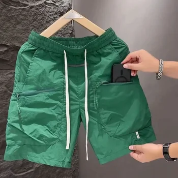 شورت كارجو بسحاب جيب 4