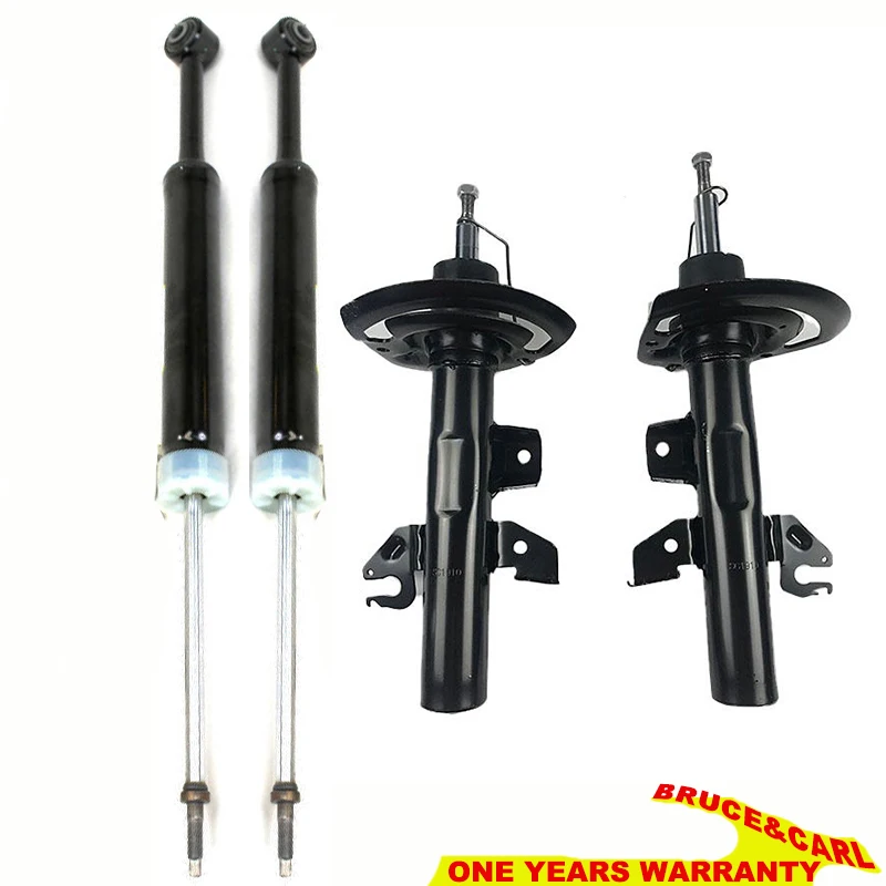 4PCS Front & Rear Strut Shock Absorber Fit Jeep Cherokee KL 2014-2020 ...
