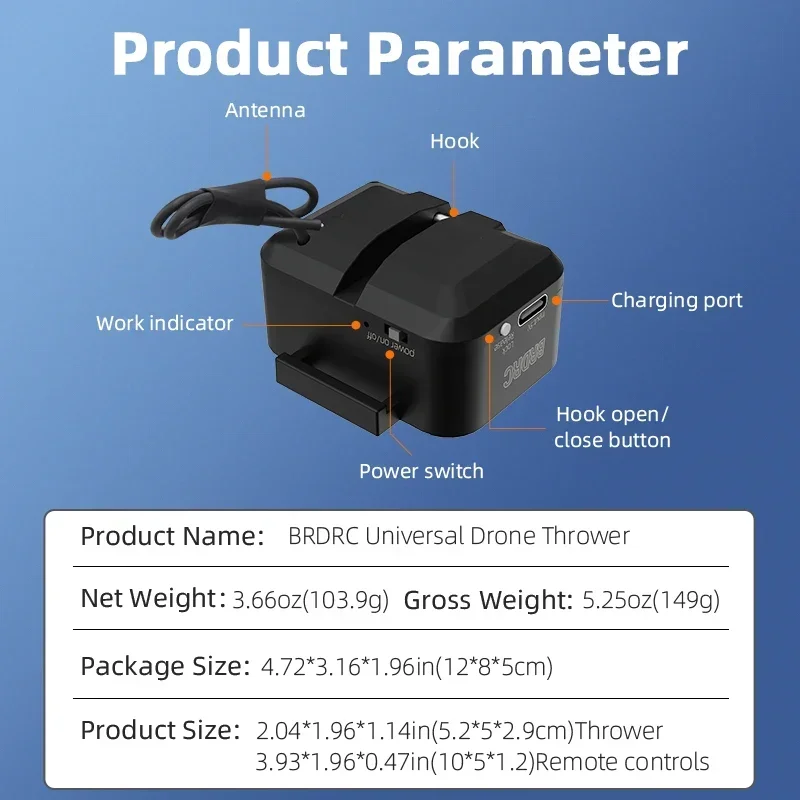 Универсальная система прямого падения для DJI Mini 4 ProAir 3Mavic 3 ProMini 3 Pro, аксессуары для дрона (art.: 3920c030d4c09) - 3920c030d4c09