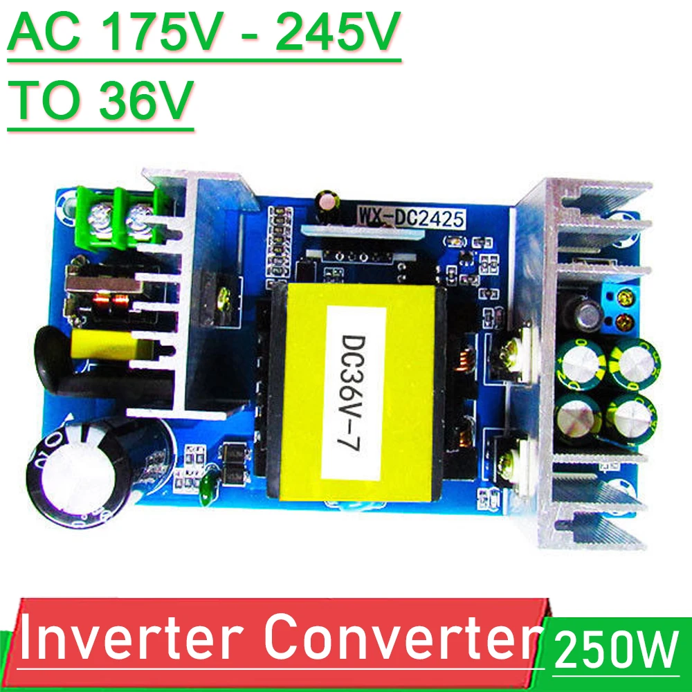 

AC-DC Converter AC 220V 240V to 36V 7A 250W Switching Power Supply Inverter Industrial Module board Motor FOR amplifier